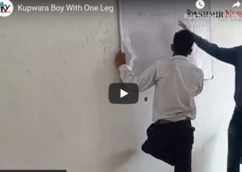 Kupwara Boy With One Leg