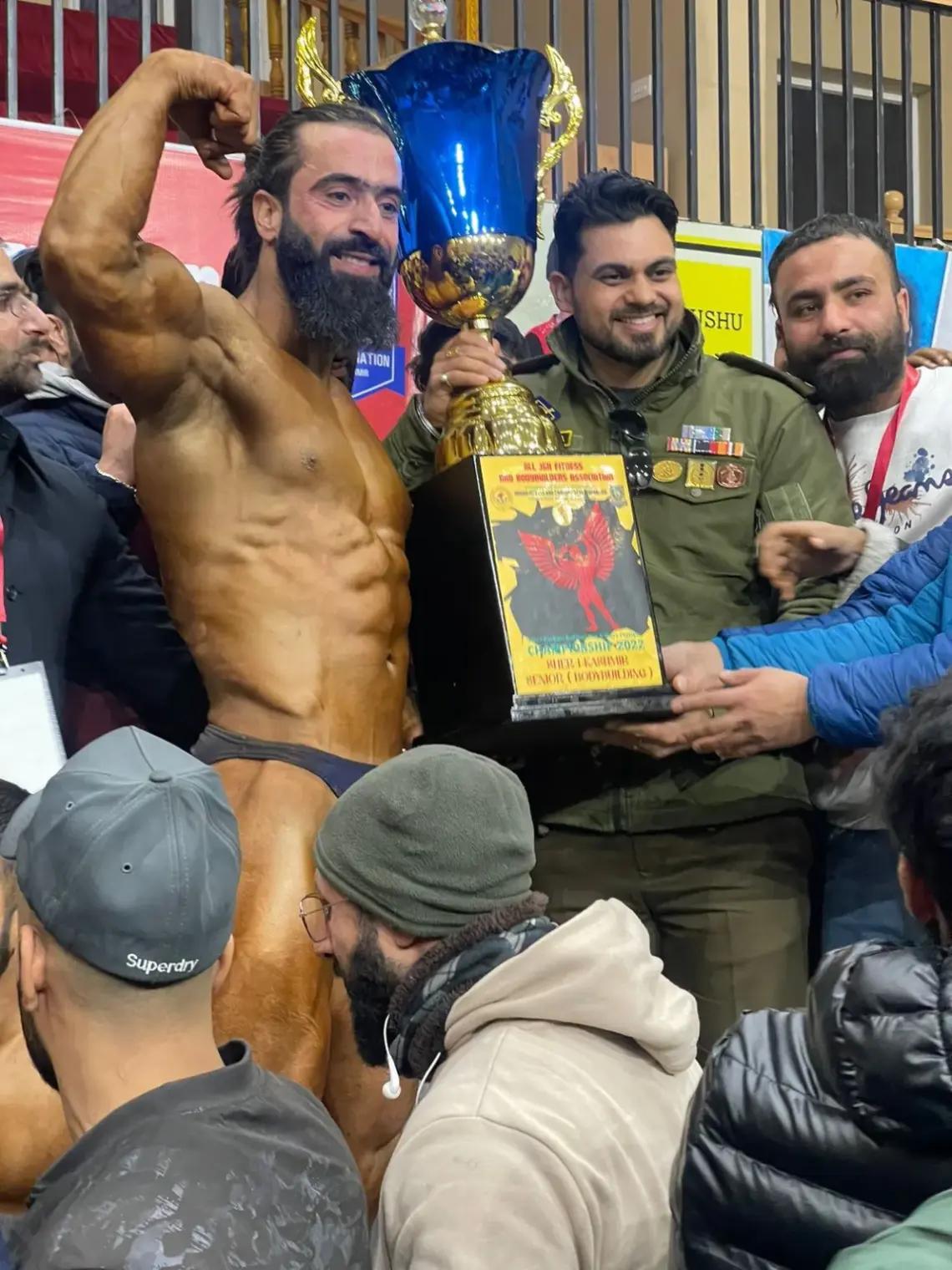 Srinagar Youth Wins ‘Mr Kashmir’ Title In Body Building Championship
