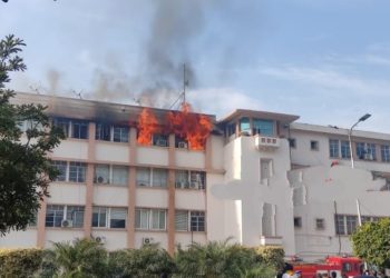 Fire Breaks Out In Civil Secretariat Jammu