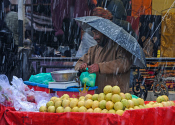 Fresh Snowfall Ends Prolonged Dry Spell In Kashmir