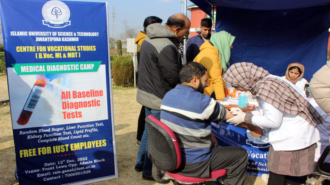 Free Medical Diagnostic Camp Held At IUST