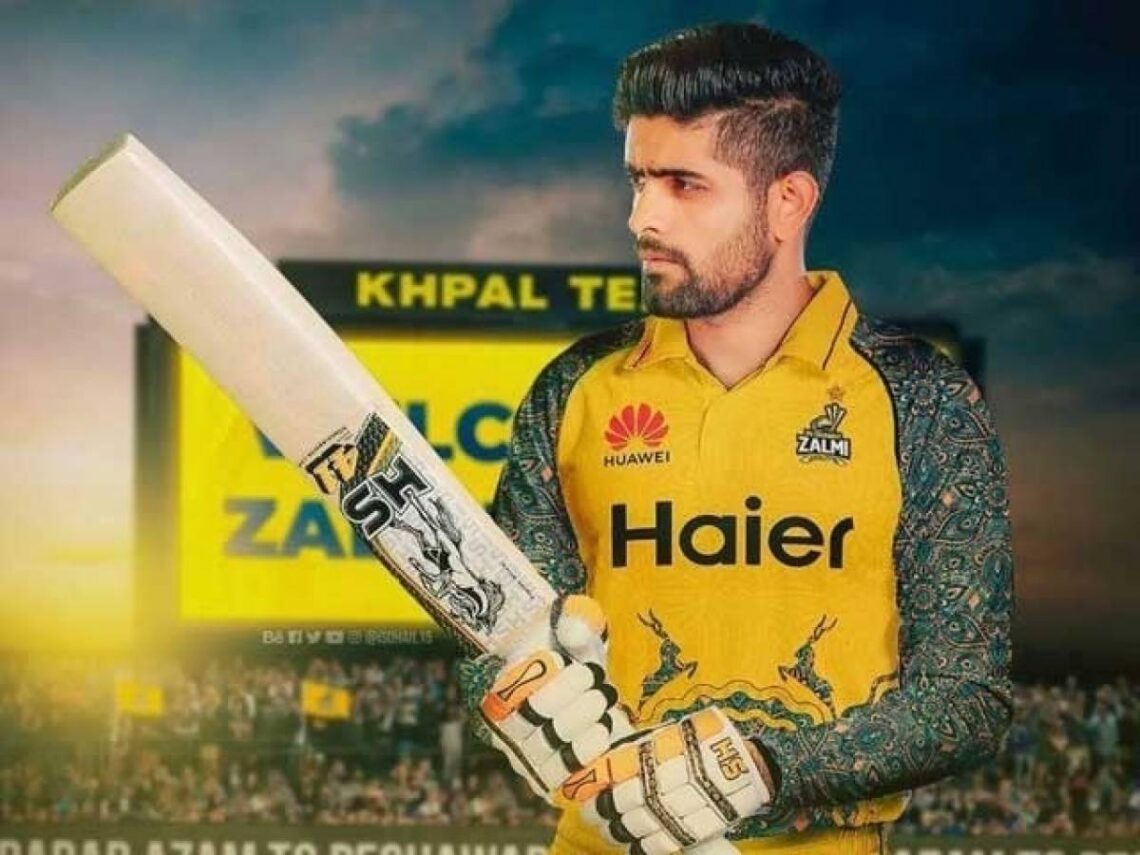 Babar Azam Named Skipper Of Peshawar Zalmi For PSL 2023