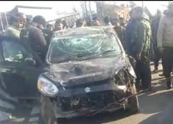 One Killed, Two Injured After Hit By Speeding Car In Anantnag