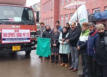 Agriculture Deptt Sends Consignment Of Kashmir Vegetables To UAE