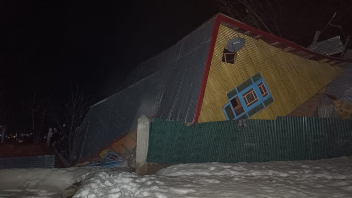 Landslides Damage Many Houses, Cowshed In Sonamarg