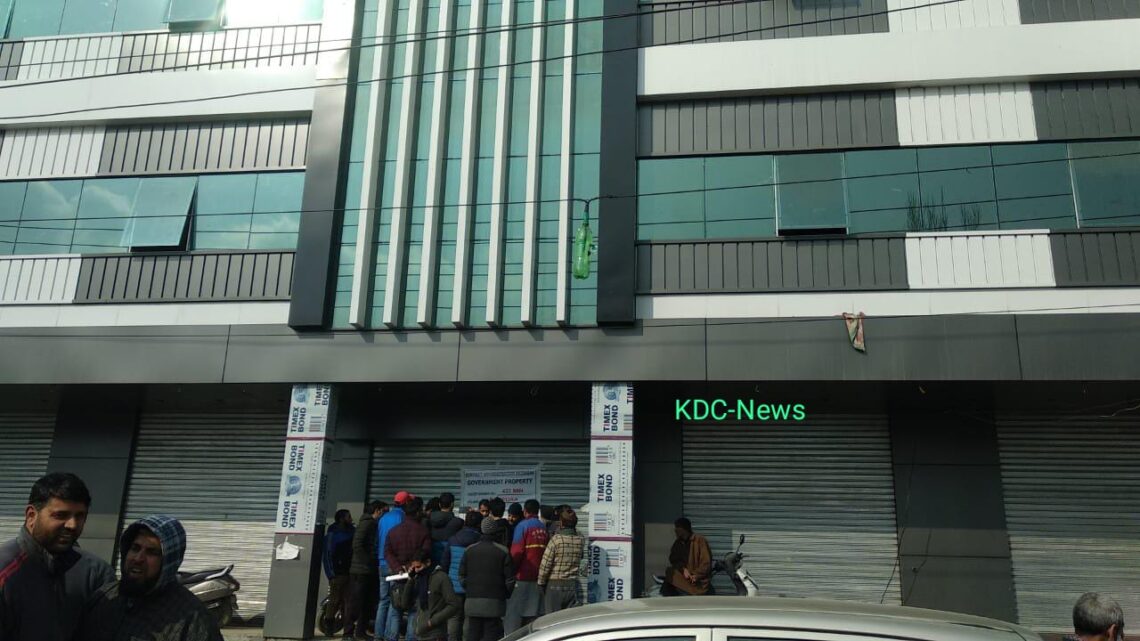 Anti-Encroachment Drive: Shopping Complex Sealed In Srinagar 