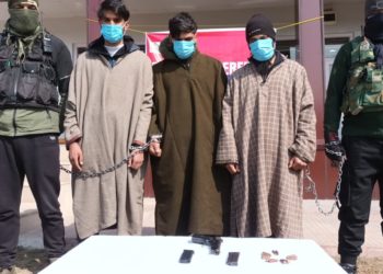 Three Hizb Militant Associates Arrested In Kulgam: Police