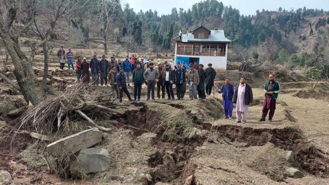 Landslide Damages 13 Houses In Ramban