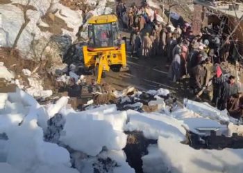 Landslide Damages House, Shops In South Kashmir’s Kulgam