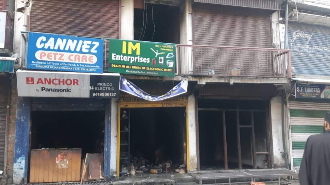 7 Shops Gutted In Pre-Dawn Fire Incident In Maisuma 