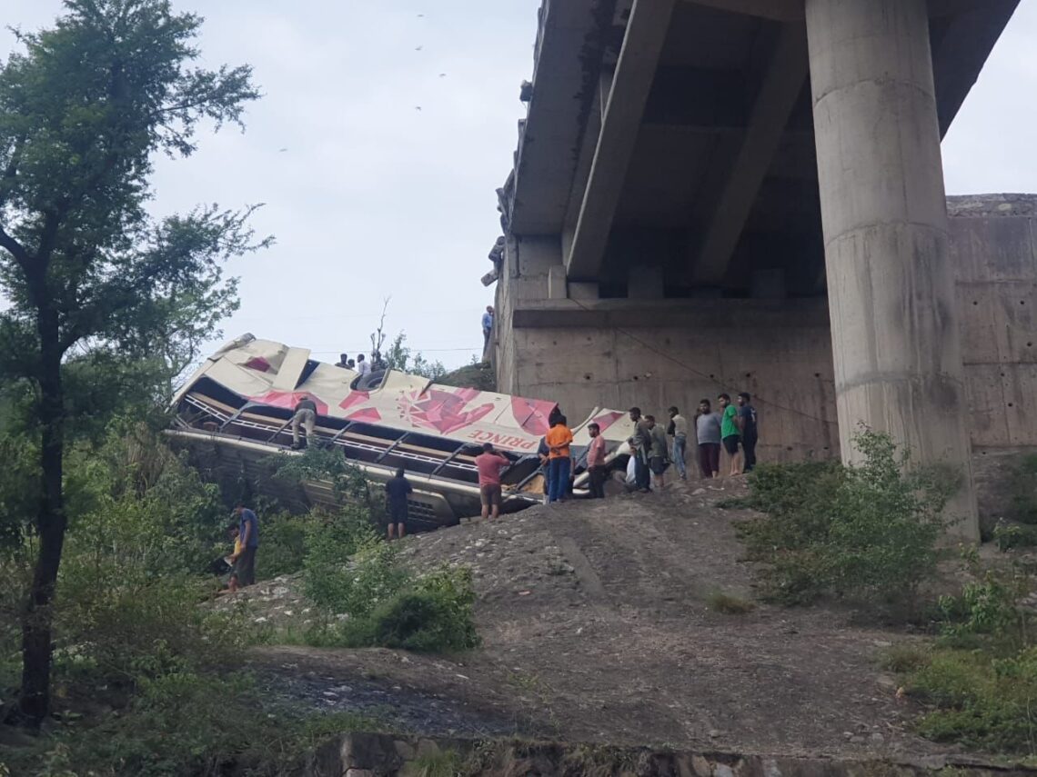 10 Killed, 57 Injured In Jammu Road Mishap