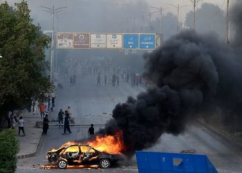Eight Killed In Clashes As Ex-PM Imran Khan Lands In NAB Custody