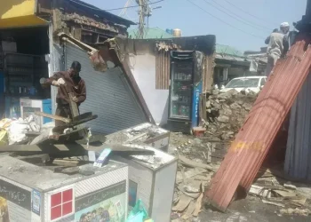 6 Shops Gutted In Midnight Blaze In Srinagar