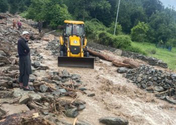 Masjid, Several Houses Damaged As Cloudburst Hits Central Kashmir’s Ganderbal