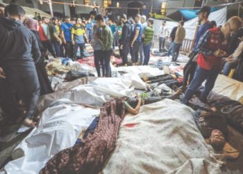 500 Killed As Inhuman Israel Attacks Hospital In Gaza