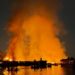 Several Houseboats Gutted In Massive Fire In Dal Lake