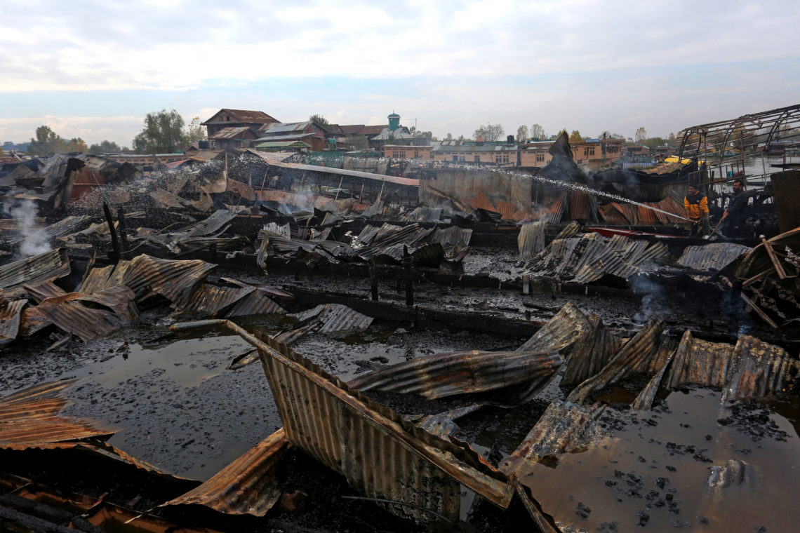 Three Tourists Killed In Srinagar’s Dal Lake Blaze