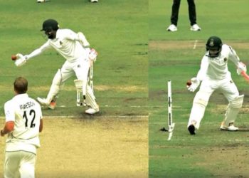 Mushfiqur Rahim Dismissed For Obstructing Field; First In 22 Years