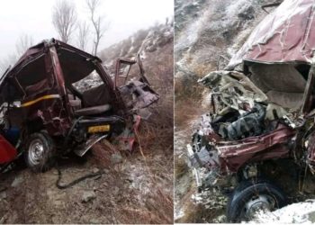 7 Killed As Vehicle Falls Into Gorge In North Kashmir’s Baramulla