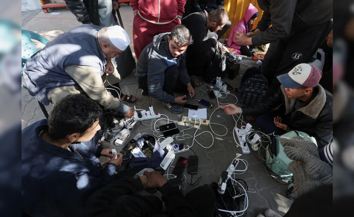 How To Charge A Phone In War-Hit Gaza: Patience Required, Sunshine Helps