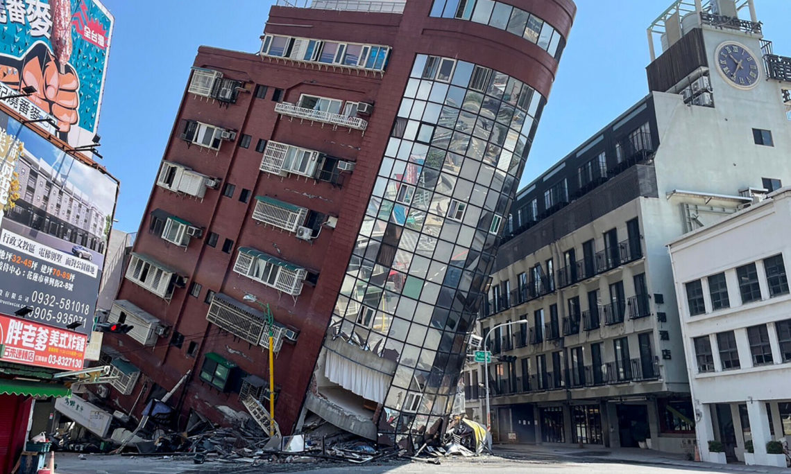 7.4 Magnitude Earthquake Strikes Taiwan