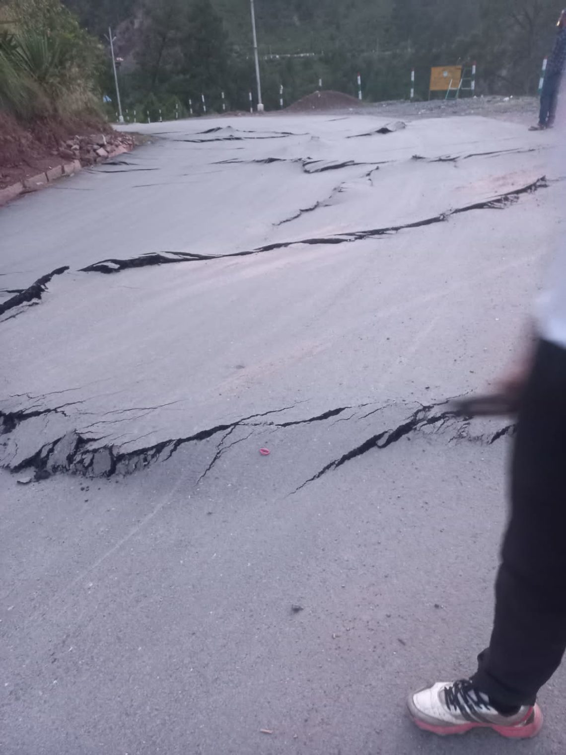 Over 20 Houses Develop Cracks As Road Sinks In J&K’s Ramban