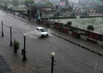 Heavy Downpour Sinks Srinagar Smart City