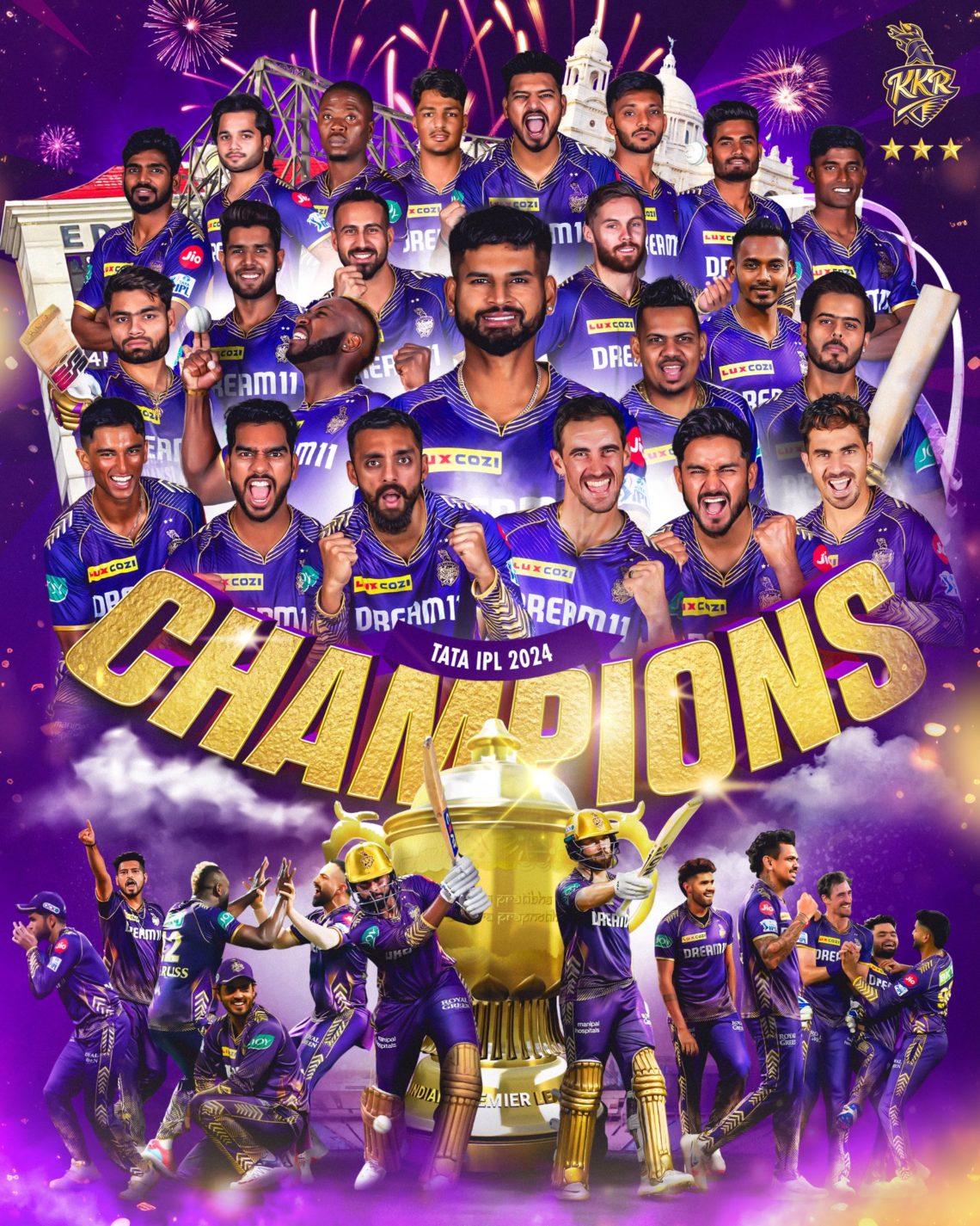 IPL 2024 Final: Kolkata Knight Riders Beat Sunrisers Hyderabad By 8 Wickets