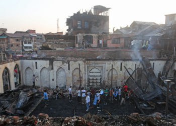 Reduced To Ashes, Bazar Masjid Reverberates With Sermons On Friday Prayers