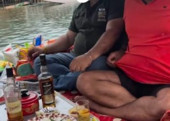 Public Drinking In Dal Lake: Drunk Duo Arrested After Viral Video Sparks Outrage
