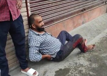 Man Injured After Jumping From Building During Earthquake In Kashmir