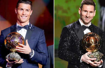 No Ronaldo, Messi In Ballon d’Or Nominees List For The First Time Since 2003
