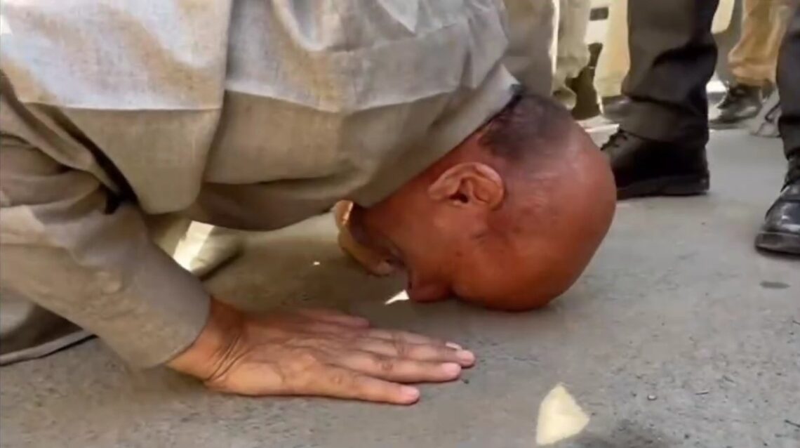 Er Rashid Bows In Srinagar Streets Upon Return From Tihar Jail