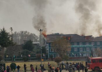 Fire Breaks Out In School In Srinagar’s Rajbagh