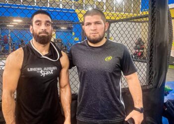 Kashmir’s MMA Fighter Owais Yaqoob Represents India in Kazakhstan, Secures Victory