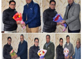 Syed Shahnawaz Bukhari Takes Charge as Joint Director Information Kashmir