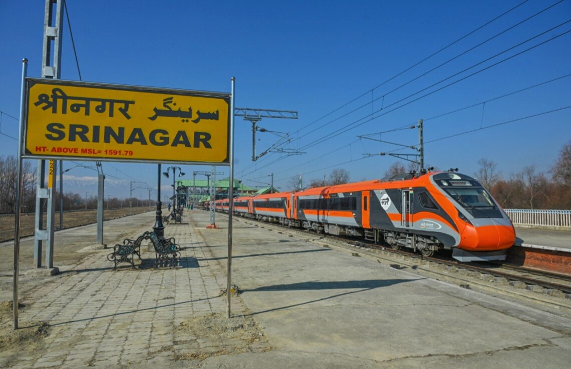 Vande Bharat Train Completes Trial Run In Jammu & Kashmir
