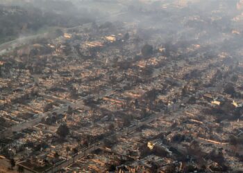 ‘Like An Atomic Bomb’: Los Angeles Wildfires Devastate 10,000 Structures, Over 35,000 Acres Scorched