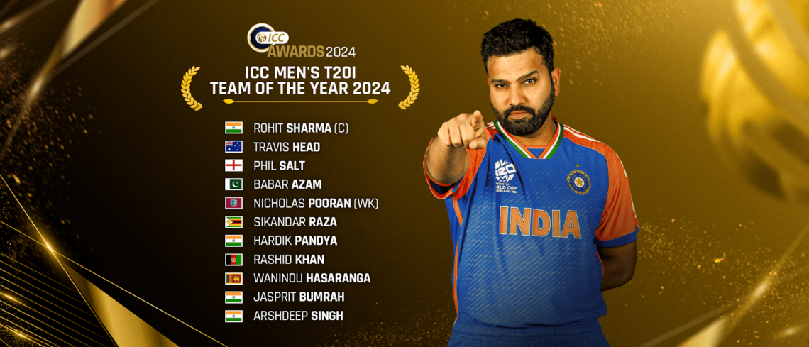 ICC Men’s T20I Team of the Year 2024