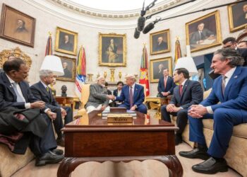 PM Modi Holds Talks With US President Trump At White House