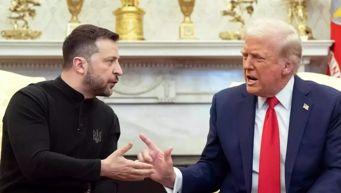 Trump, Zelensky Meeting Turns Into Shouting Match In Oval Office Meeting