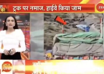 Zee News Faces Backlash for Misinformation on Kashmiri Truck Driver’s Namaz on Highway