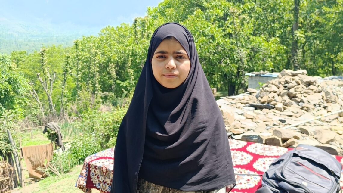 Tral Student Scores 463 Marks In Class 12th Exams Despite Living In A Tent