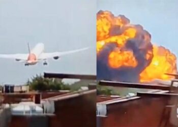 Air India Plane With 242 On Board Crashes Near Ahmedabad Airport