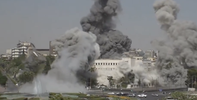 Israel Launches Heavy Airstrikes In Syria’s Damascus
