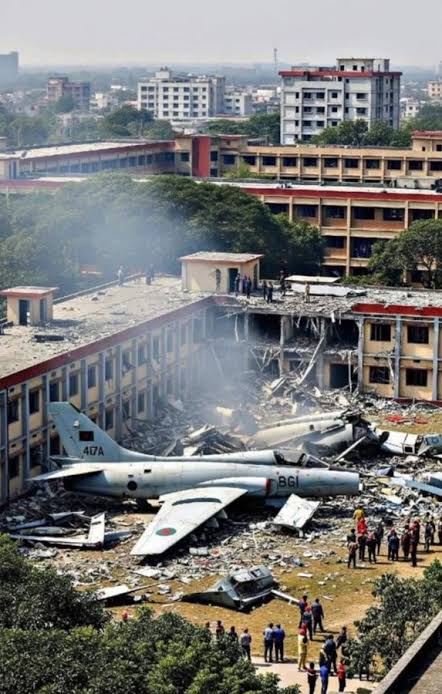 Bangladesh Air Force Jet Crashes Into Dhaka School: 19 Dead, 164 Injured