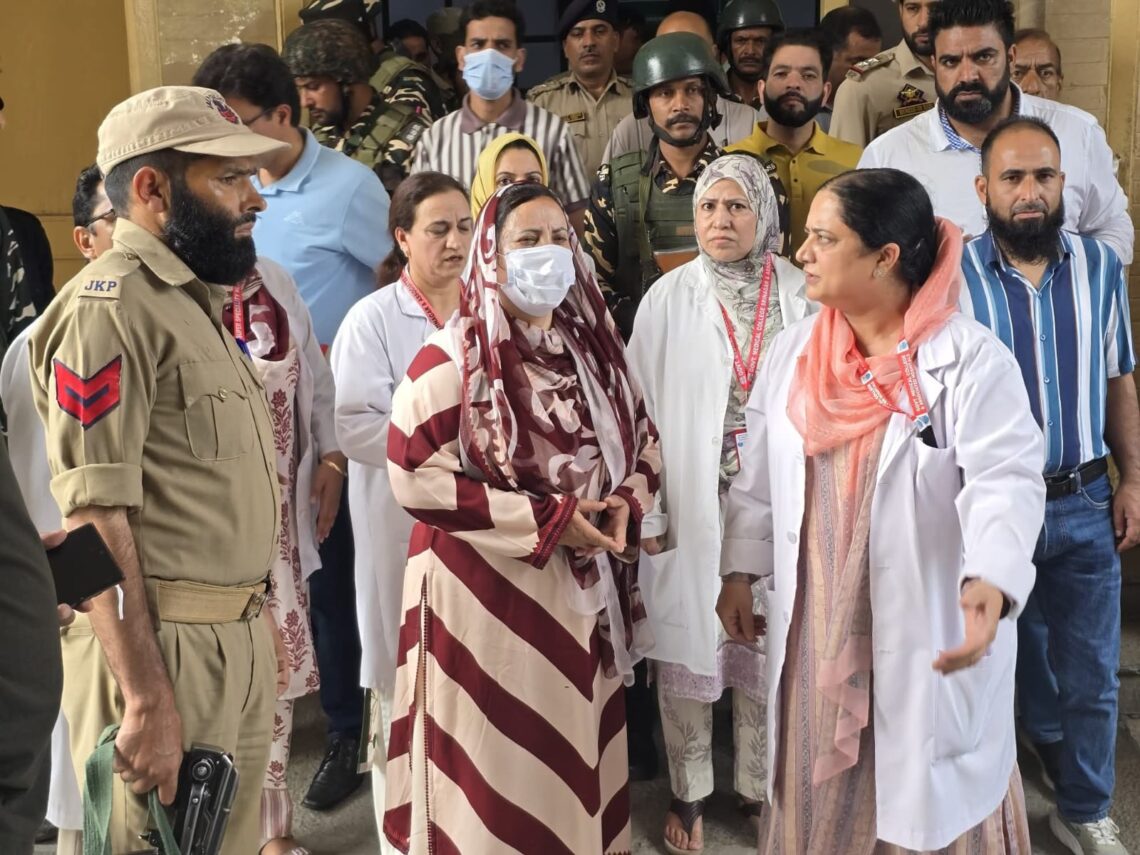 SMHS Doctors’ Strike Unjustified, Unacceptable: Minister Sakina Itoo