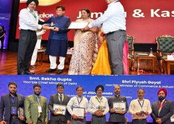 J&K Bags Gold At National ODOP Awards 2024