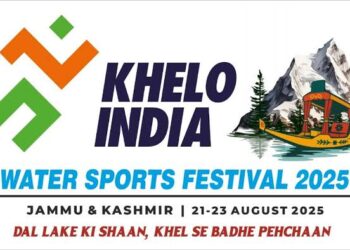 Dal Lake to Host Khelo India Water Sports Festival from Aug 21