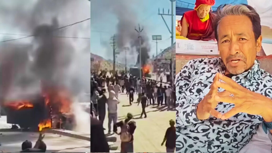 Centre Blames Sonam Wangchuk’s Speeches for Violence in Leh